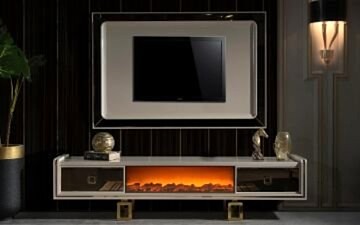 Clive TV Ünitesi (Gold)