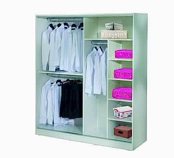 House Beyaz Gardırop 200 cm