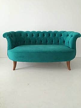 Milenyum İkili Ahşap Ayaklı Berjer