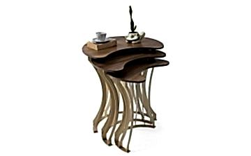 Carmen Zigon Sehpa - Gold