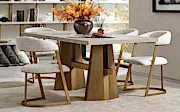 Lamego Yemek Odası Takımı (Vizon)