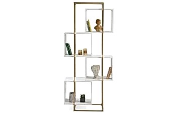 Cruze Kitaplık - Beyaz