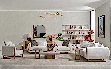 Lamego Koltuk Takımı (Vizon)