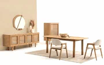 Brule Yemek Odası Takımı