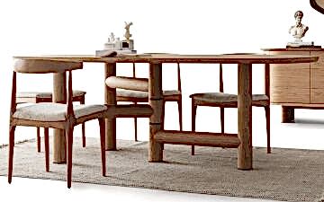 Roble Yemek Odası Takımı (Seri Sonu)