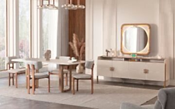 Carnel Yemek Odası Takımı (Seri Sonu)