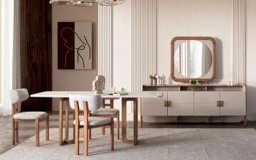 Carnel Yemek Odası Takımı (Seri Sonu)