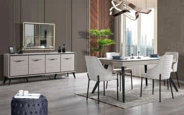 Harlow Yemek Odası Takımı (Seri Sonu)