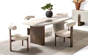 Milan Yemek Odası Takımı (Seri Sonu)