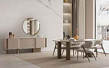 Entro Yemek Odası Takımı (Bej) (Seri Sonu)