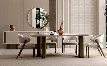 Entro Yemek Odası Takımı (Bej) (Seri Sonu)