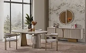 Jersey Yemek Odası Takımı