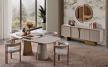 Jersey Yemek Odası Takımı