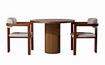 Dante Yuvarlak Masa (Ceviz)