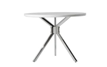 Dolunay Yuvarlak Masa (Beyaz)