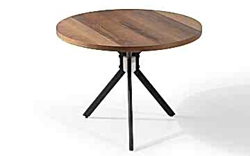 Dolunay Yuvarlak Masa (Ceviz)